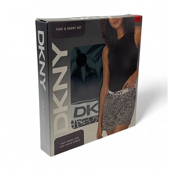 DKNY Other - DKNY Women Set 2 Piece Outfit Clothing Set - Tank Top & Short Black Size: Medium
